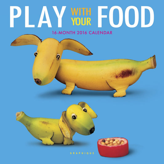 2016 Play with Your Food Mini Wall Calendar