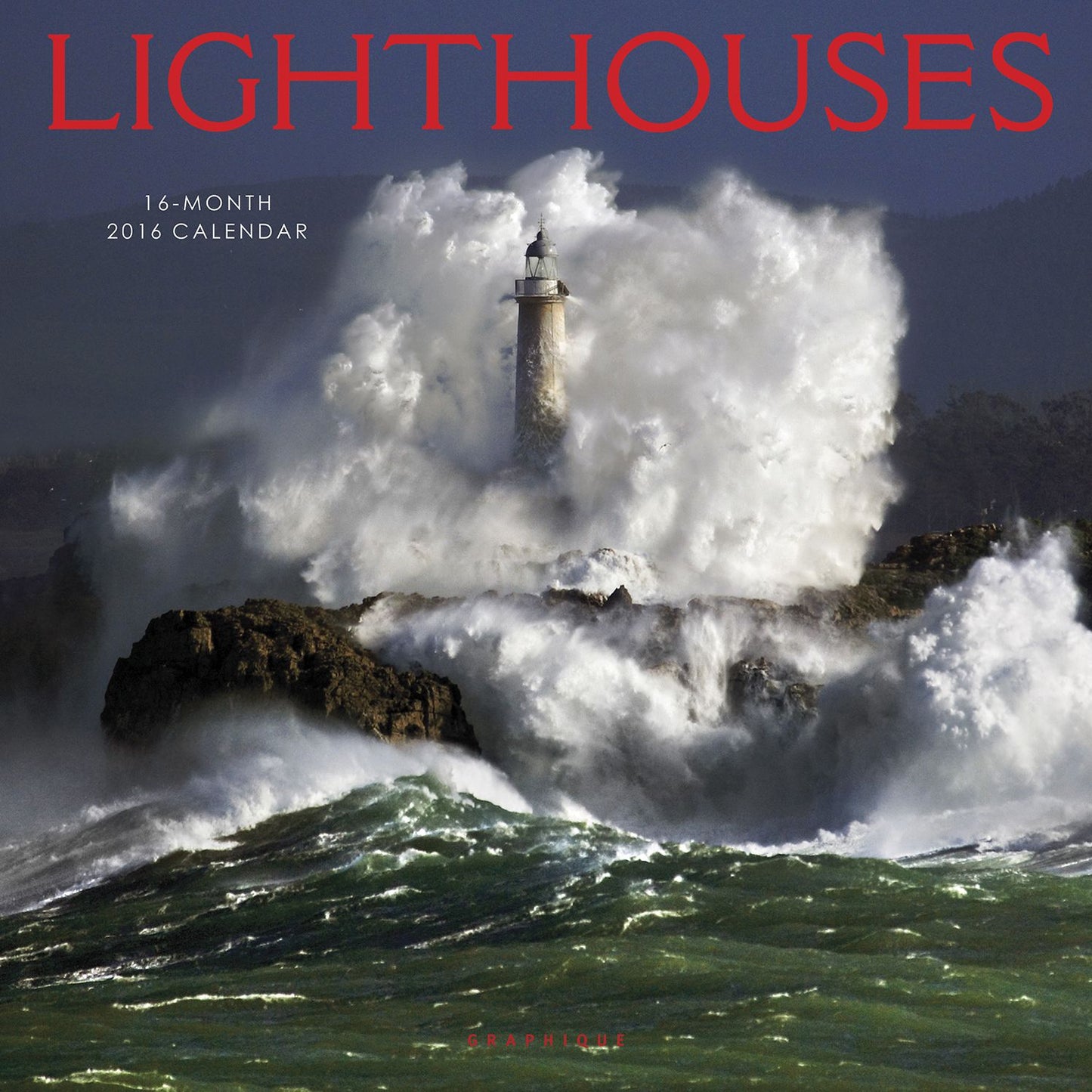 2016 Lighthouses Wall Calendar