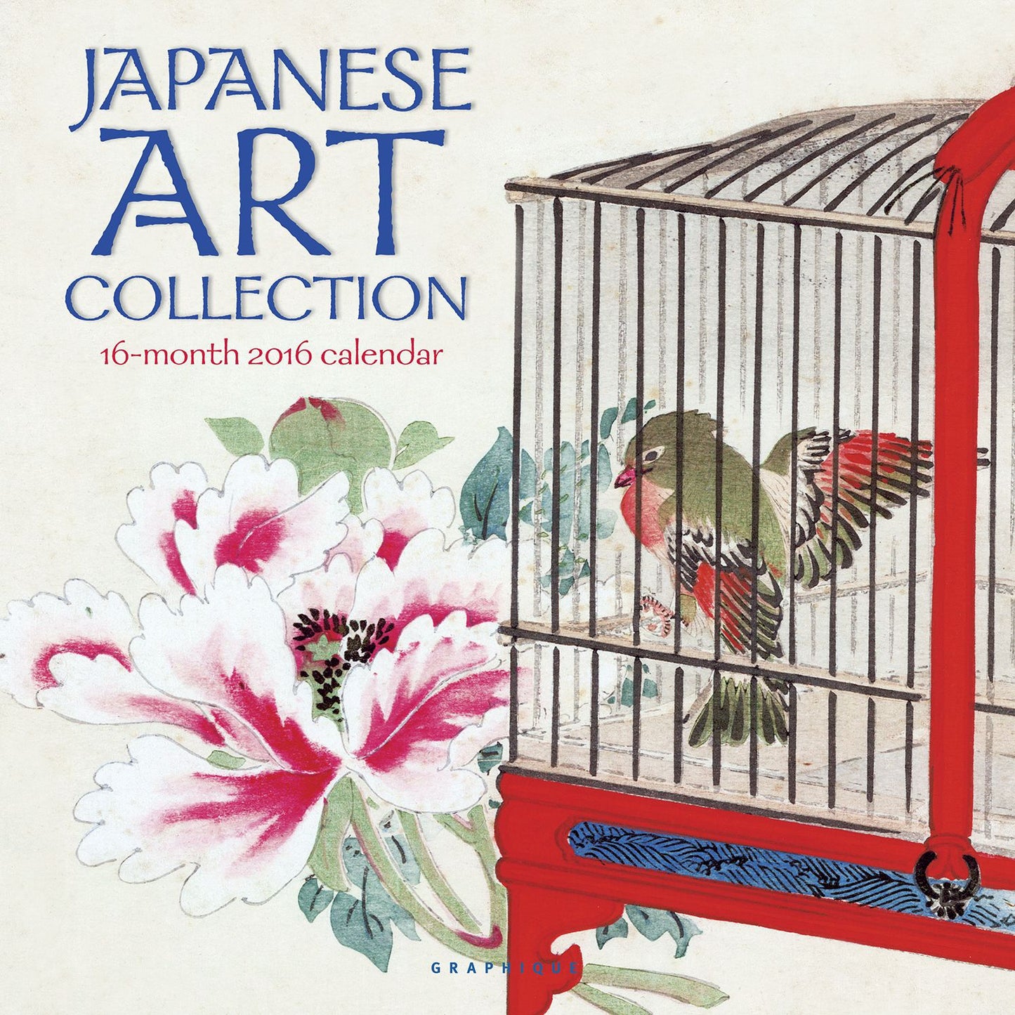 2016 Japanese Art Collection Wall Calendar