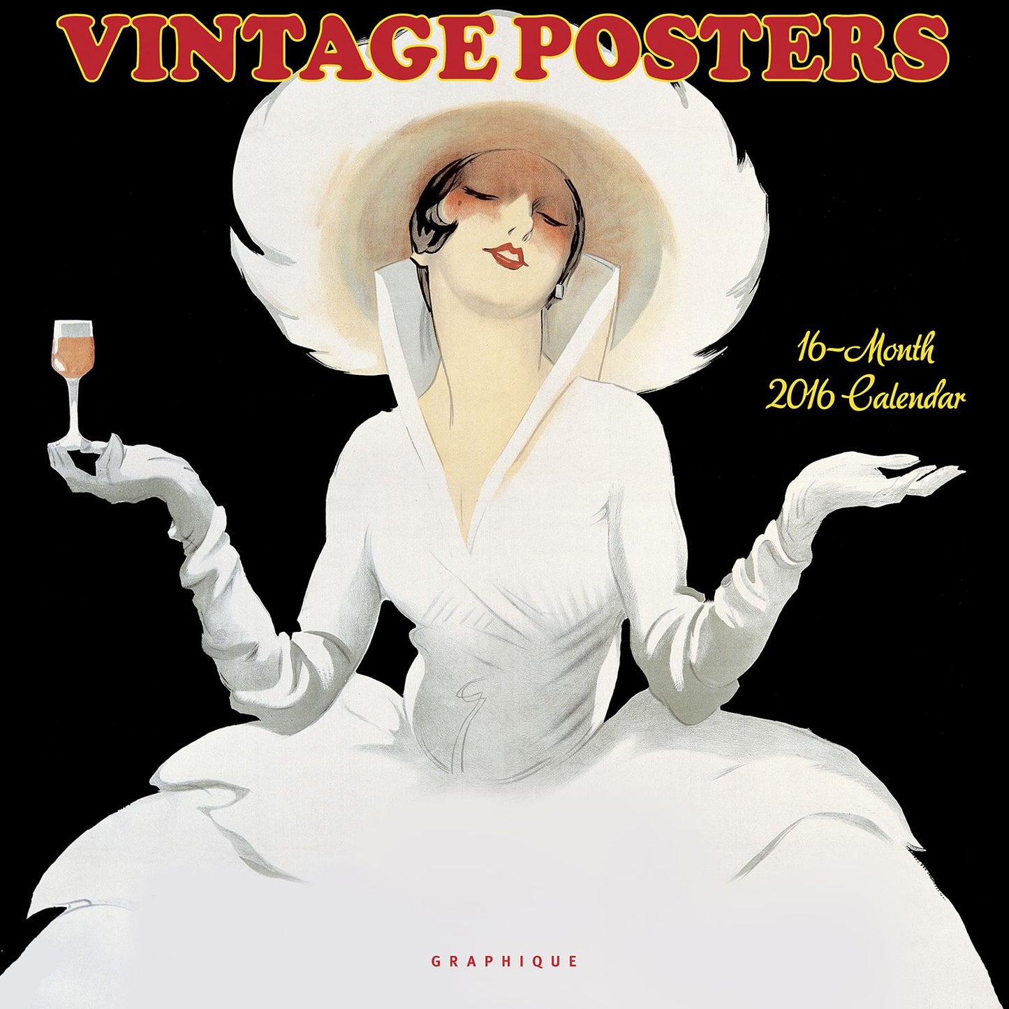 2016 Vintage Posters Wall Calendar