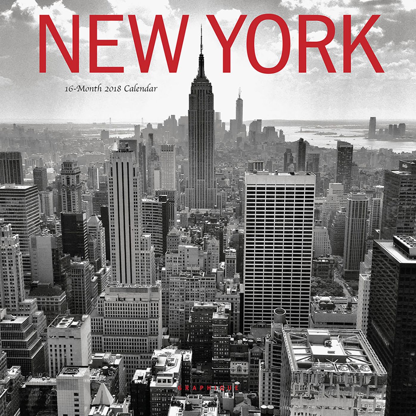 2018 New York Mini Wall Calendar