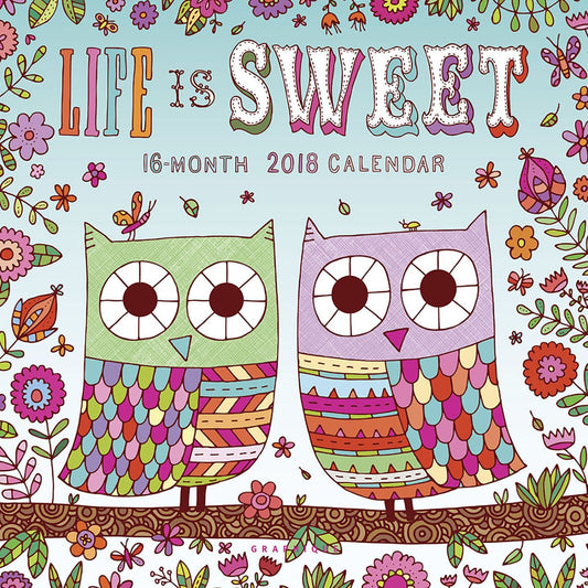2018 Life is Sweet Mini Calendar