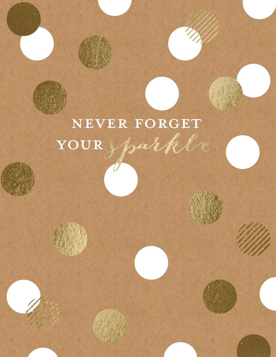 2018 Never Forget Your Sparkle Large Student Planner