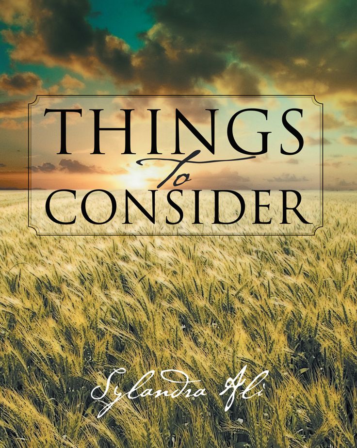Things to consider: Handbook for Life