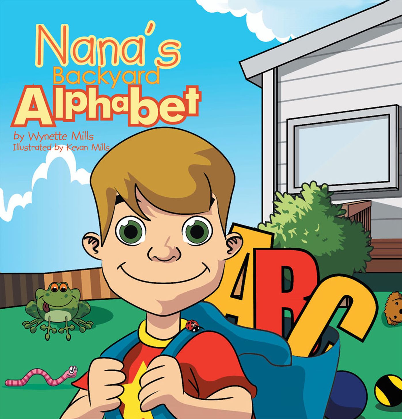 Nana's Backyard Alphabet (PagePerfect NOOK Book)