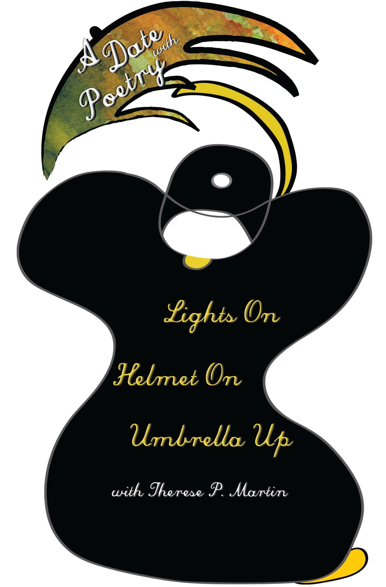 A Date with Poetry - Lights On Helmet On Umbrella Up