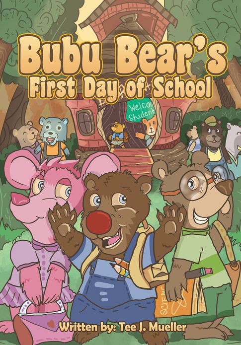 Bubu Bear's First Day of School