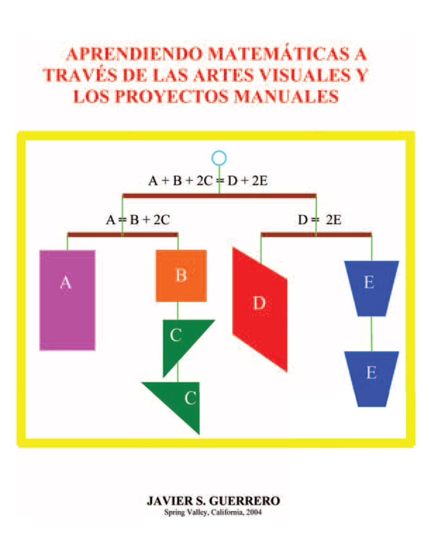APRENDIENDO MATEMATICAS A TRAVES DE LAS ARTES VISUALES Y LOS PROYECTOS MANUALES