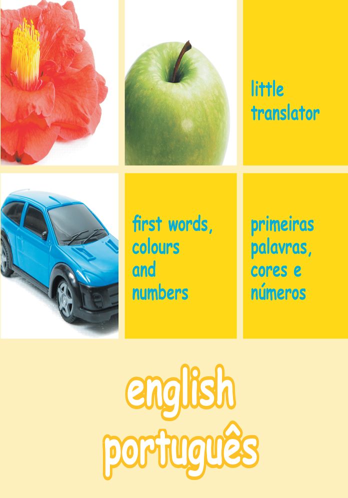 english portugues (English Portuguese): first words, colors and numbers