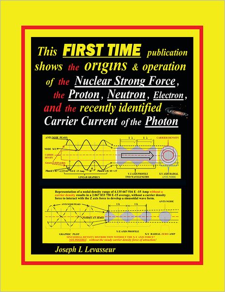 This FIRST TIME publication shows the origins & operation of the Nuclear Strong Force, the Proton, Neutron, Electron.and the recently identified Carrier Current of the Photon