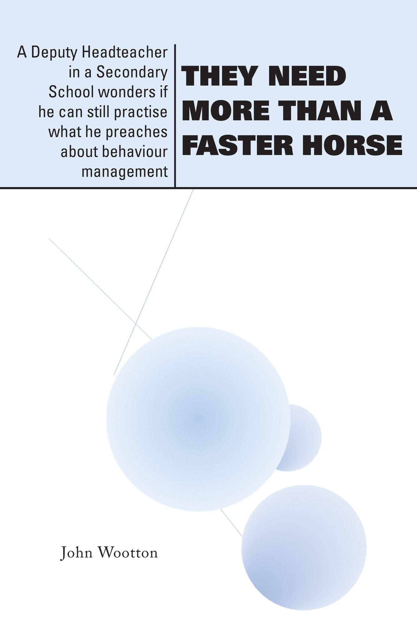 They Need More Than a Faster Horse: A Deputy Headteacher in a Secondary School wonders if he can still practise what he preaches about behaviour management