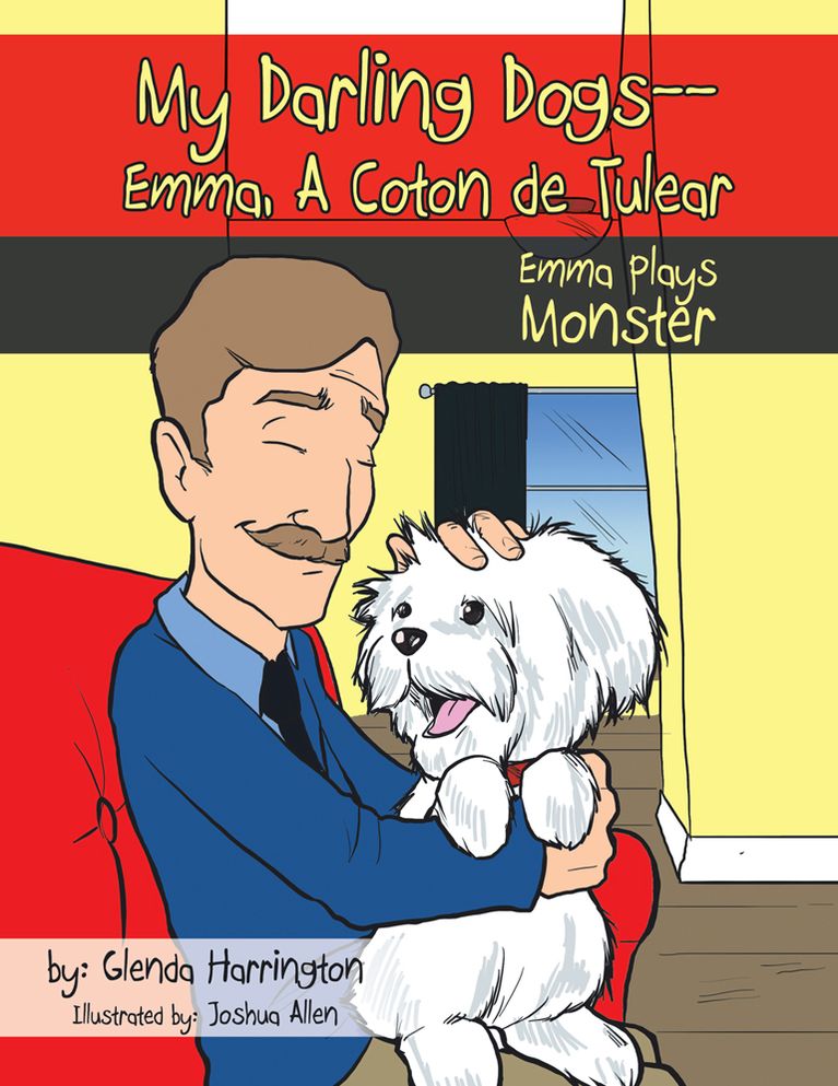 My Darling Dogs--Emma, A Coton de Tulear: Emma Plays Monster