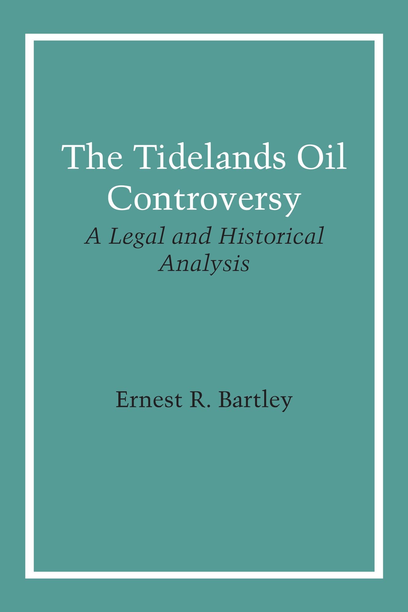The Tidelands Oil Controversy: A Legal and Historical Analysis