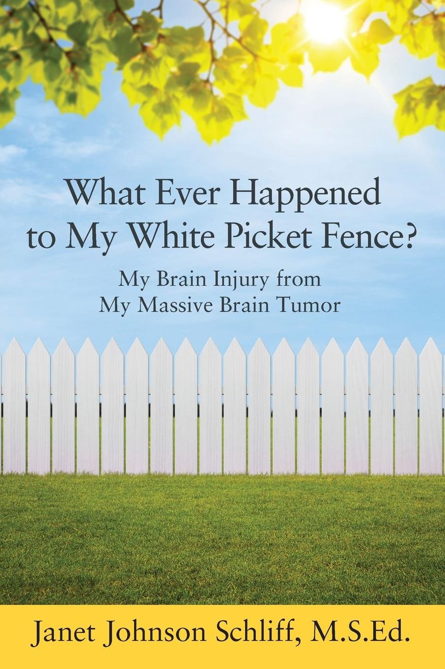 What Ever Happened to My White Picket Fence?: My Brain Injury from My Massive Brain Tumor
