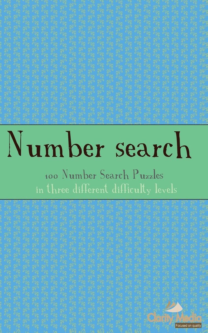 Number Search: 100 of the Best Number Search Puzzles
