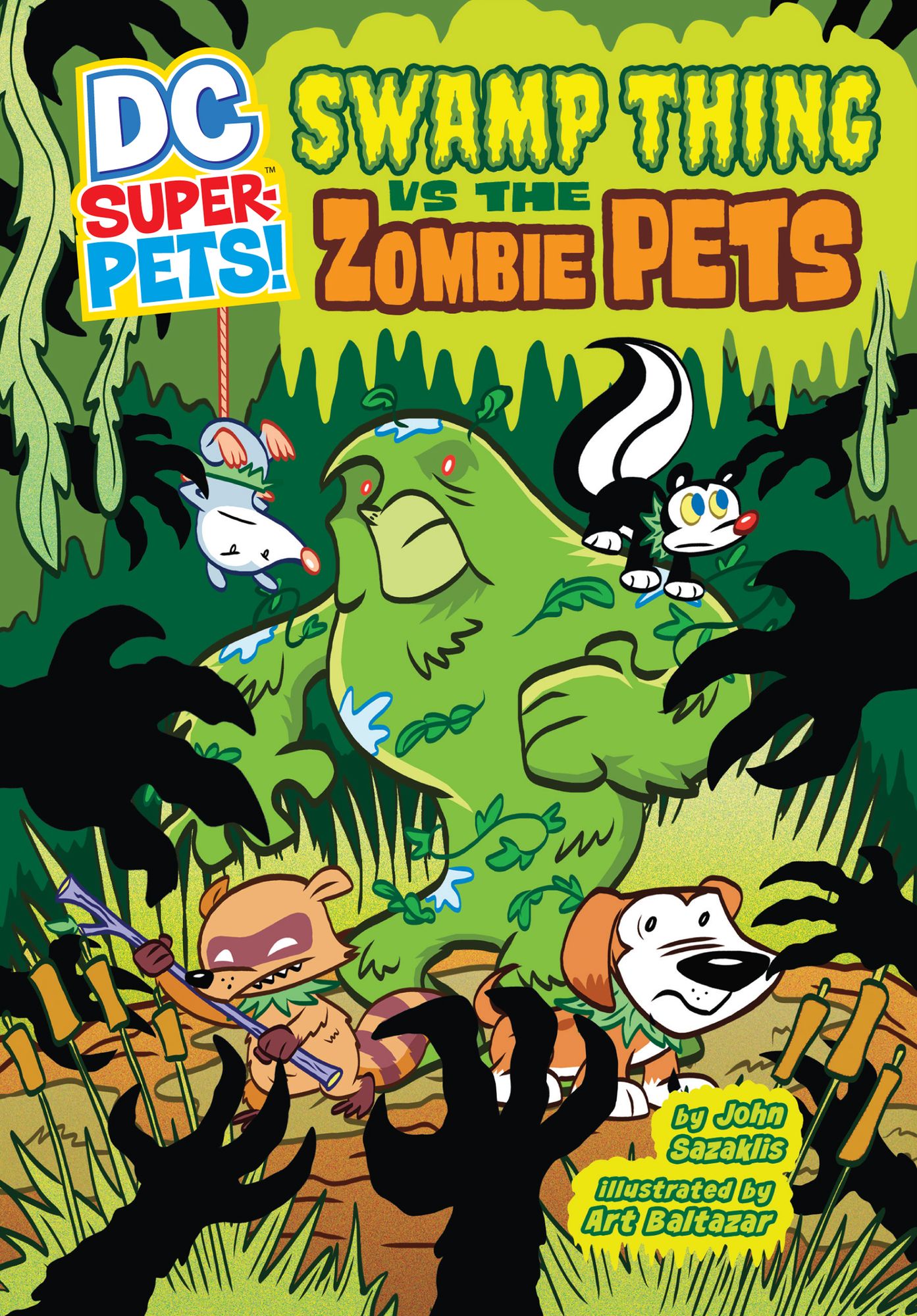 Swamp Thing vs the Zombie Pets