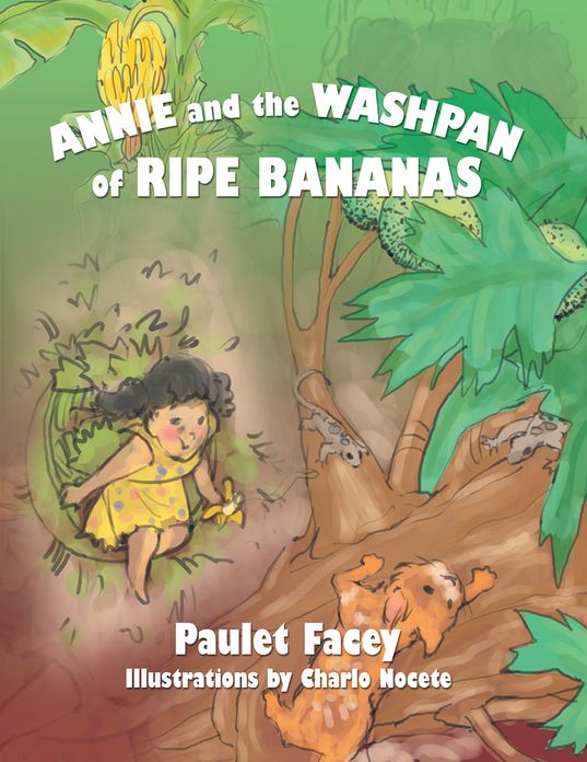 Annie and the Washpan of Ripe Bananas