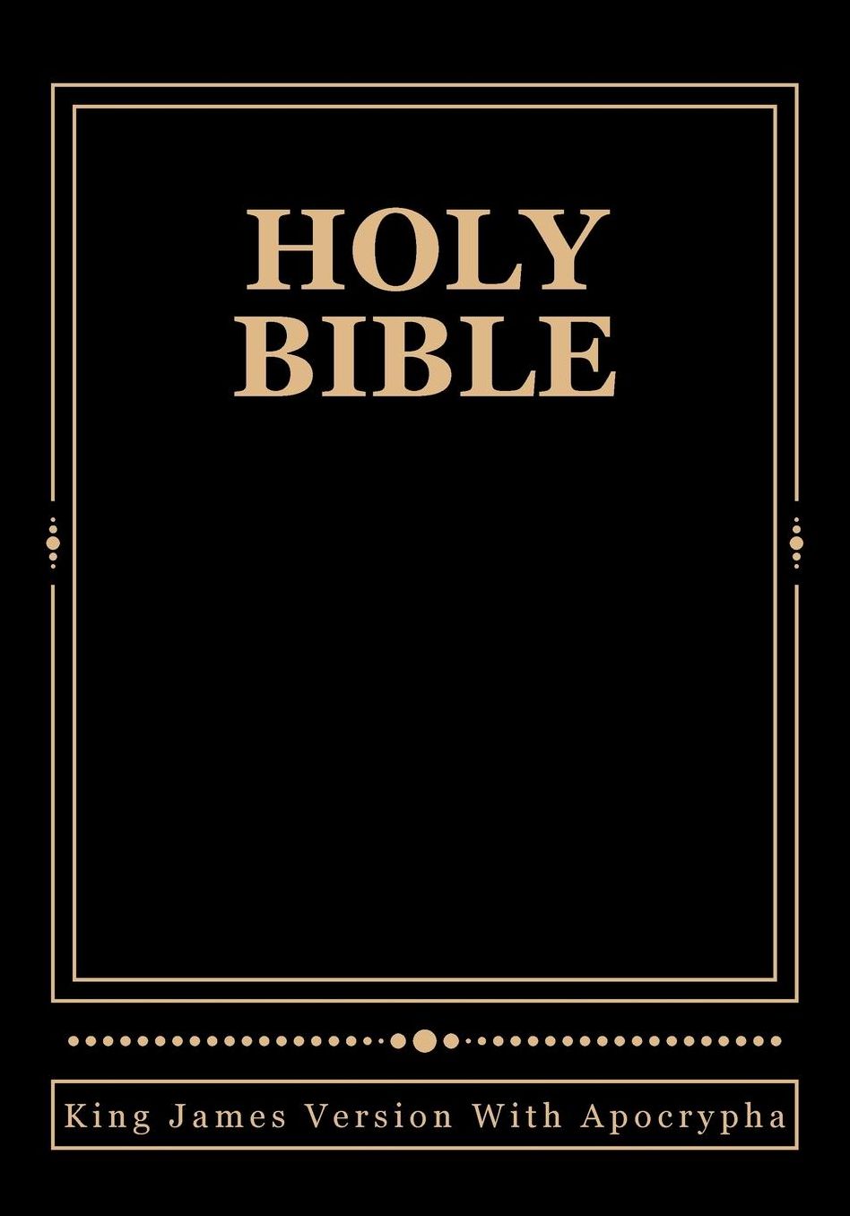 Holy Bible: King James Version with Apocrypha