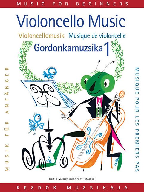 Violoncello Music for Beginners - Volume 1