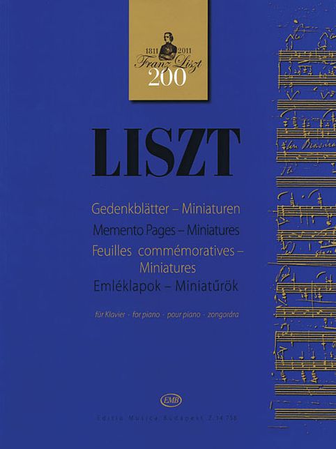 Memento Pages - Miniatures: for Piano