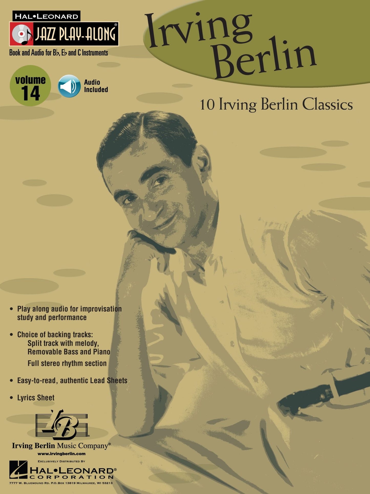 Irving Berlin (Songbook): Jazz Play-Along Volume 14