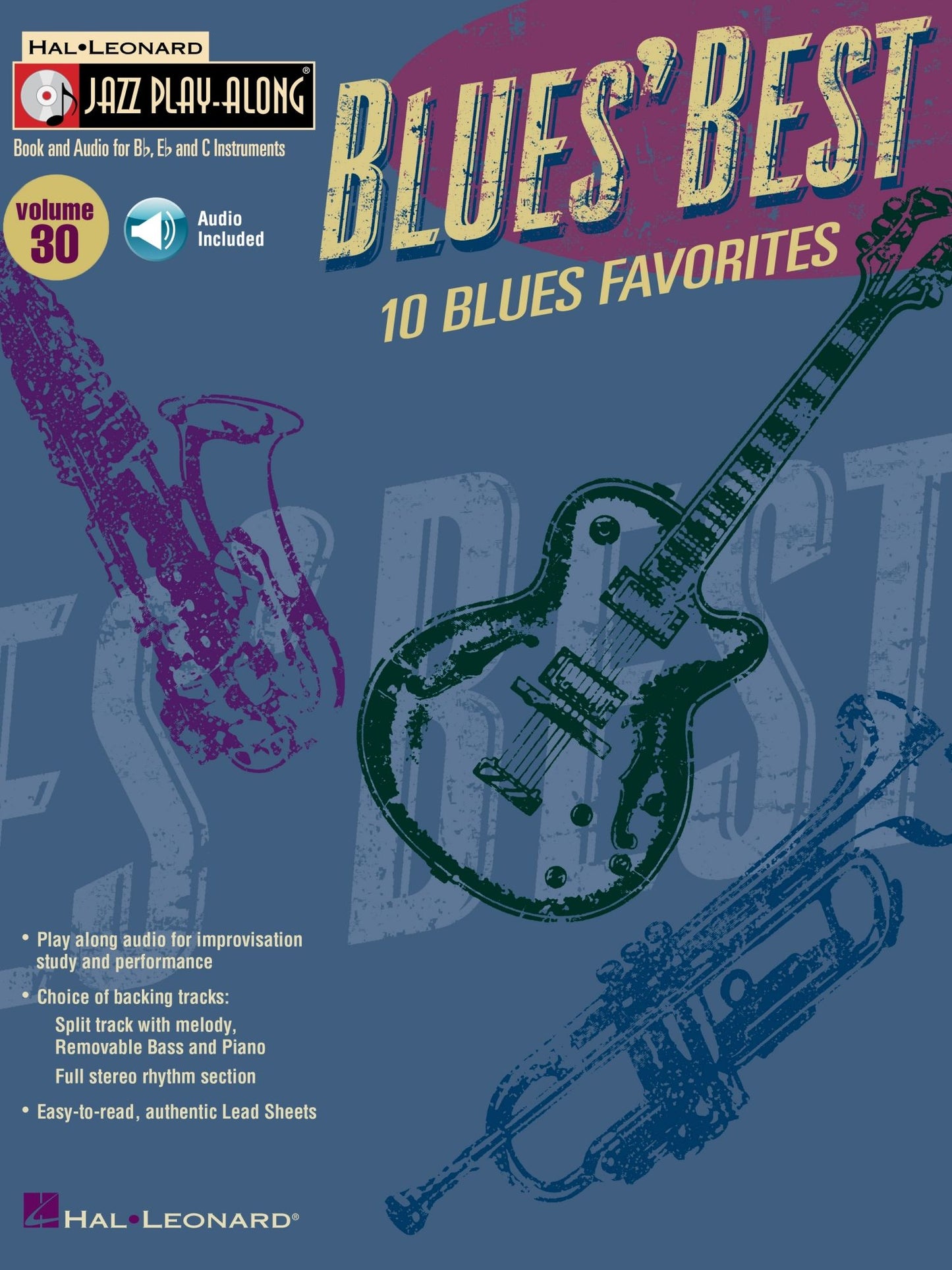 Blues' Best (Songbook): Jazz Play-Along Volume 30