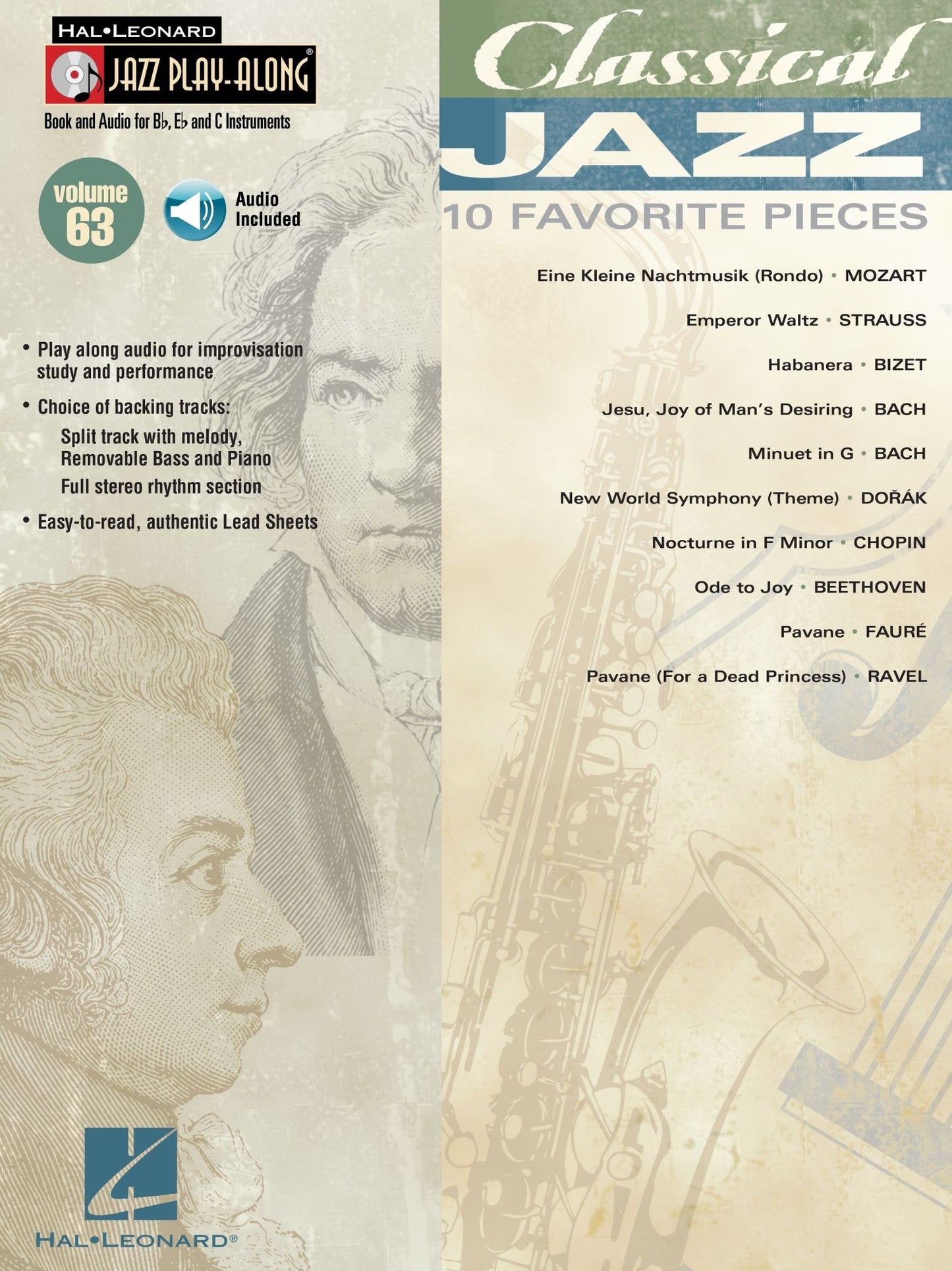 Classical Jazz (Songbook): Jazz Play-Along Volume 63