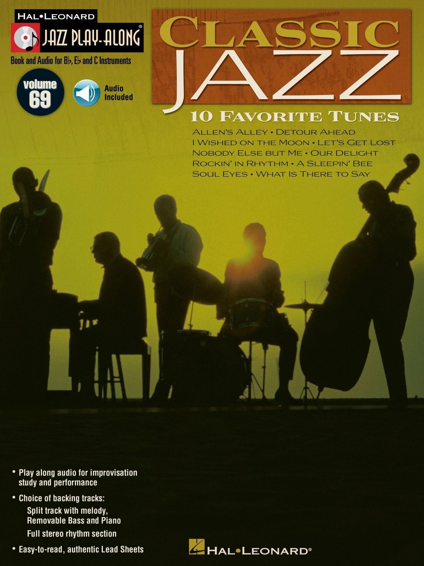 Classic Jazz (Songbook): Jazz Play-Along Volume 69