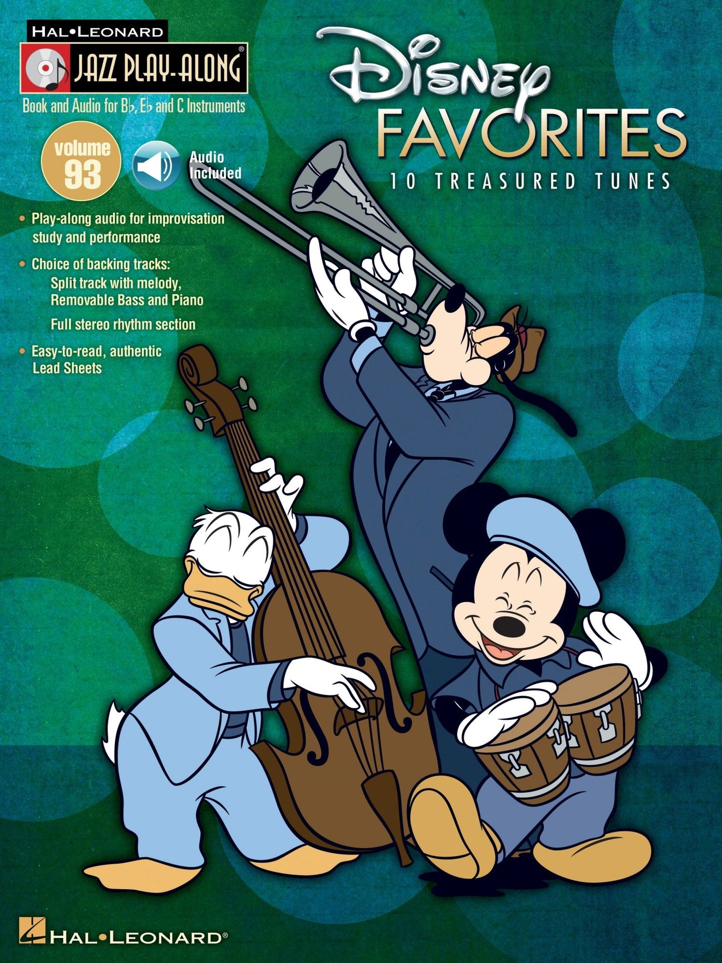 Disney Favorites (Songbook): Jazz Play-Along Volume 93