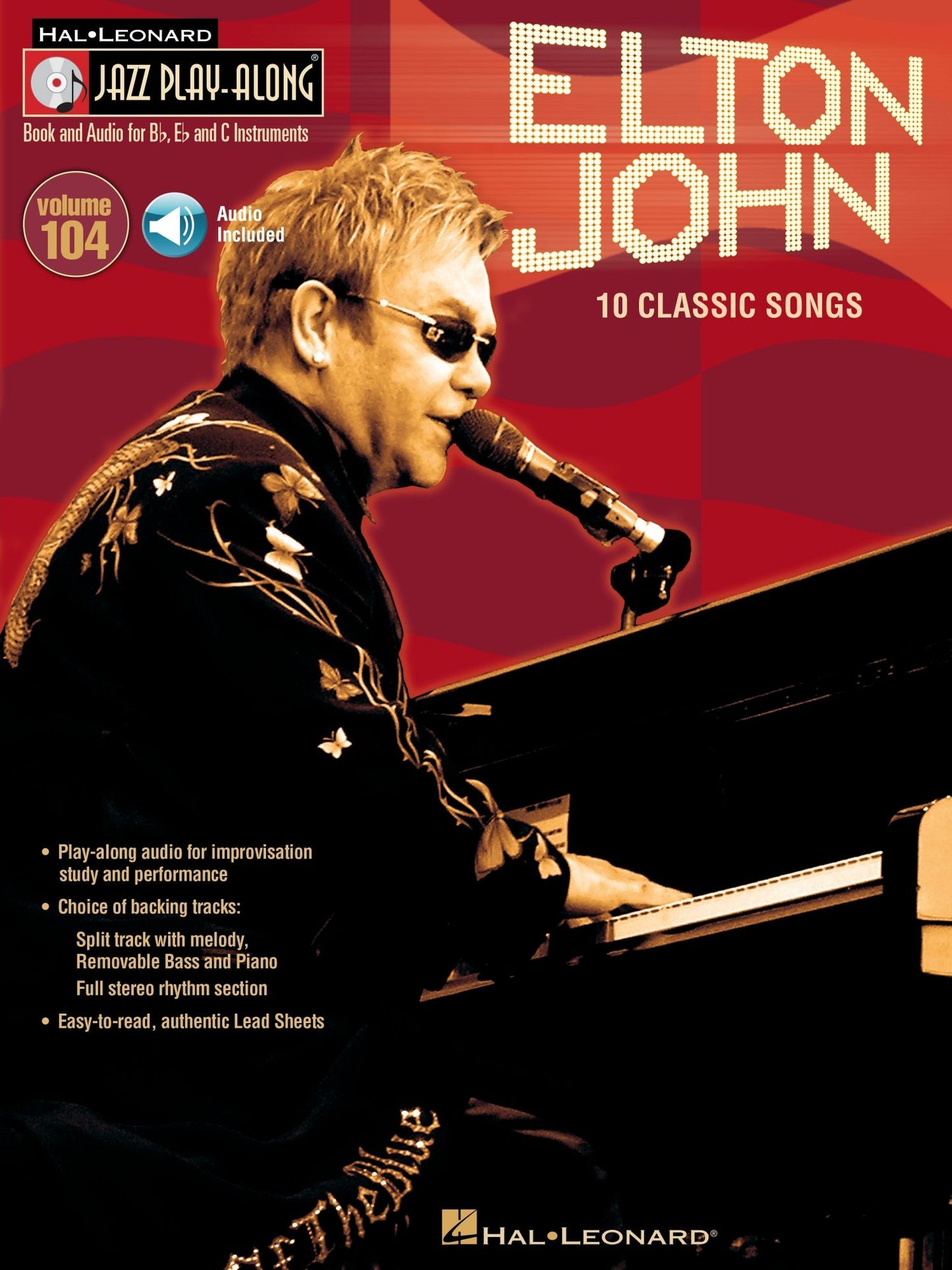 Elton John (Songbook): Jazz Play-Along Volume 104