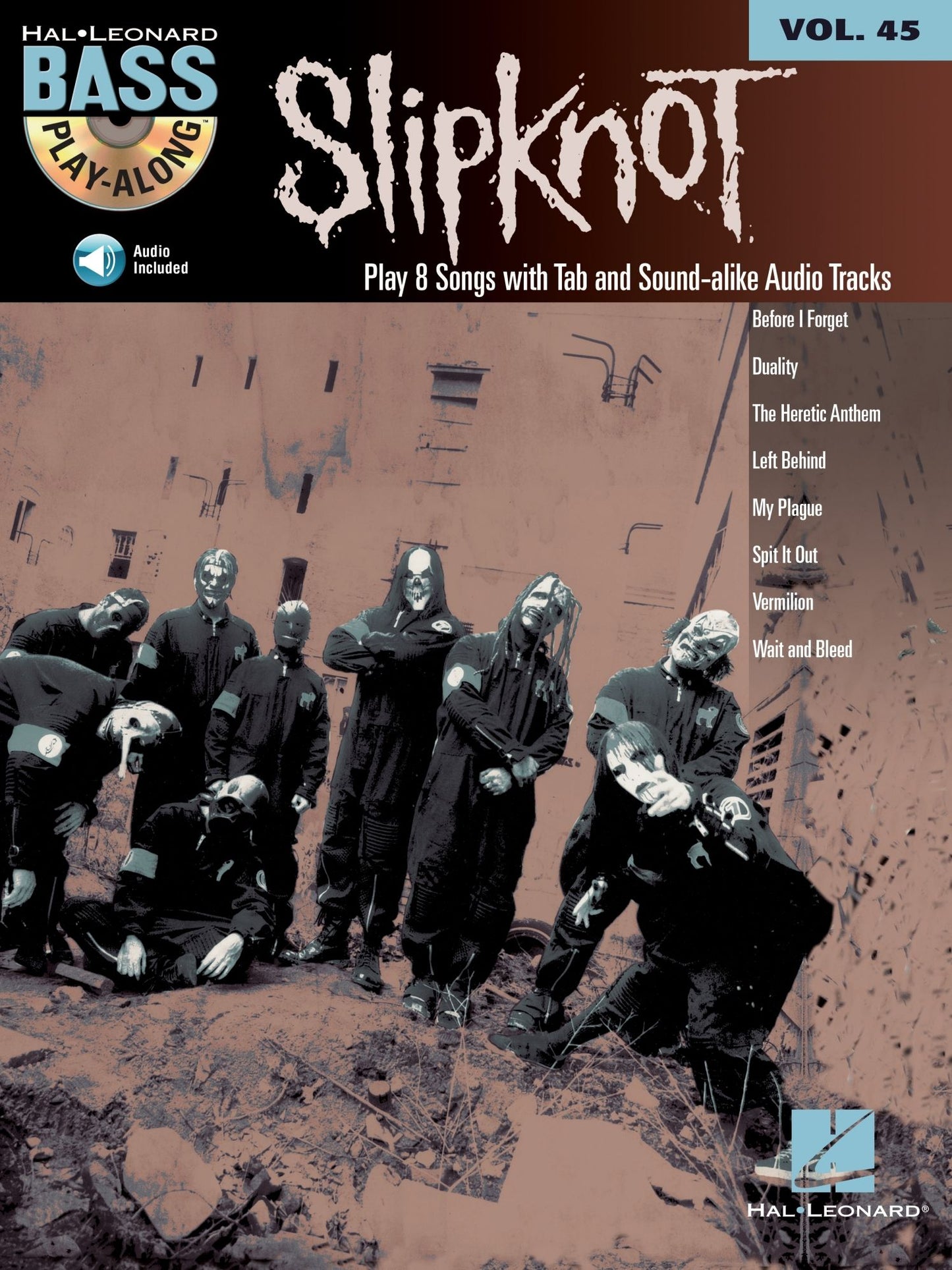 Slipknot (Songbook): Bass Play-Along Volume 45