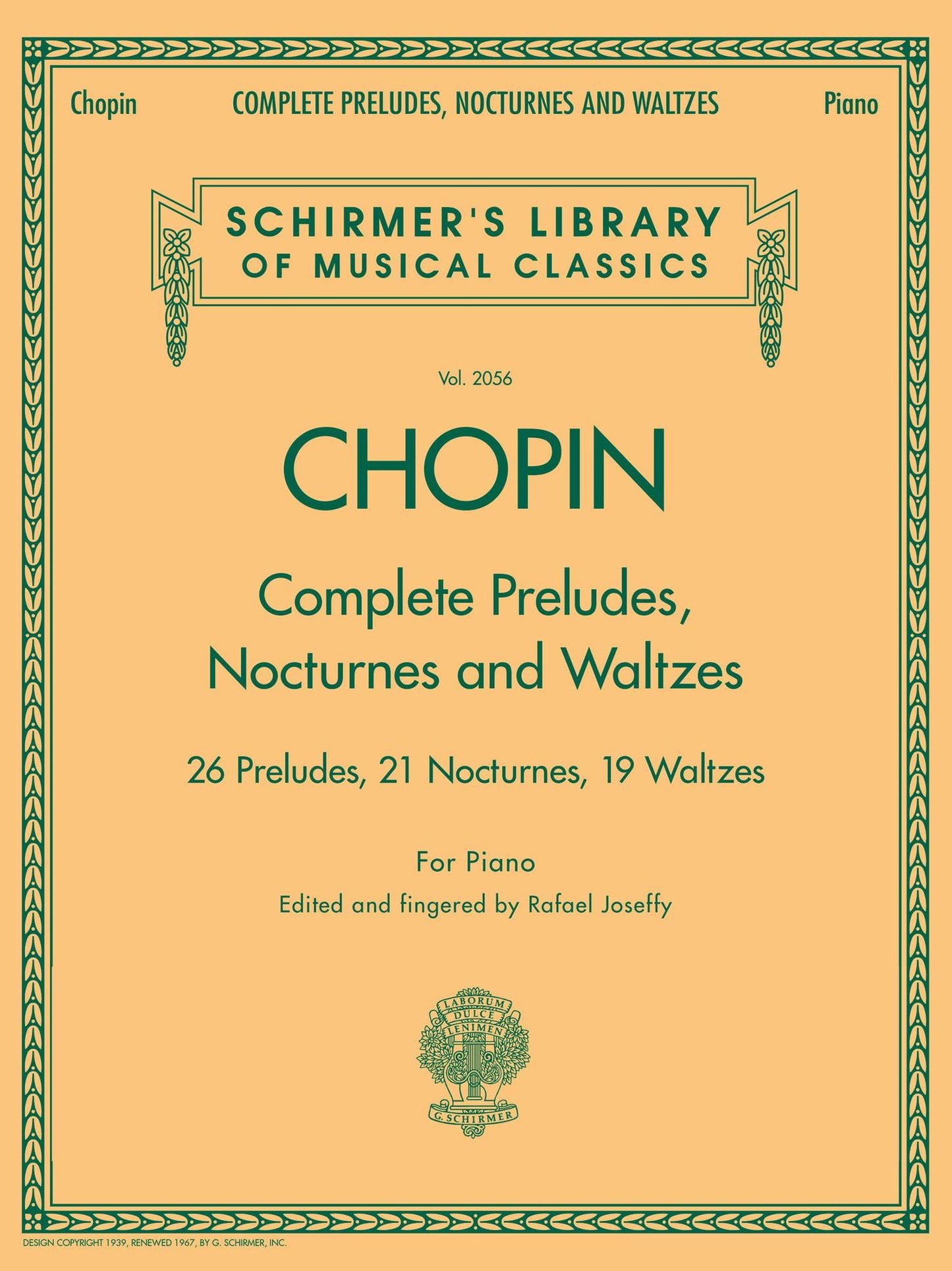 Complete Preludes, Nocturnes & Waltzes: 26 Preludes, 21 Nocturnes, 19 Waltzes for Piano