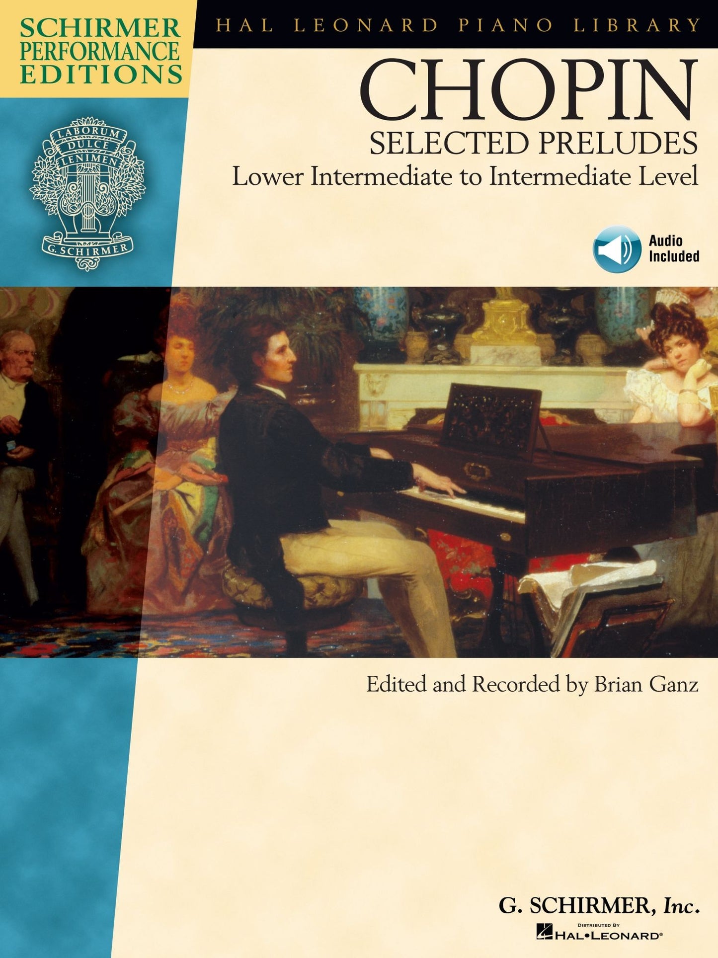 Chopin - Selected Preludes (Songbook): Lower Intermediate to Intermediate Level
