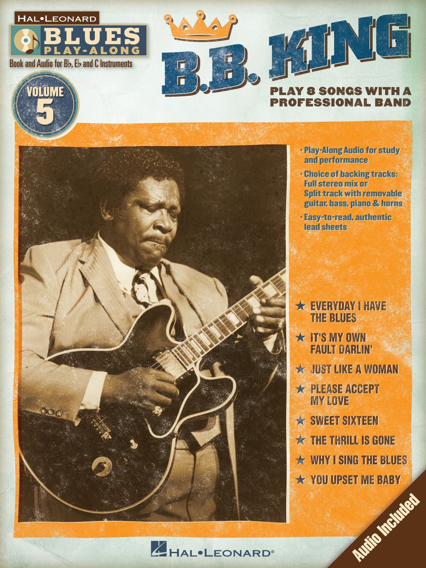 B.B. King (Songbook): Blues Play-Along Volume 5