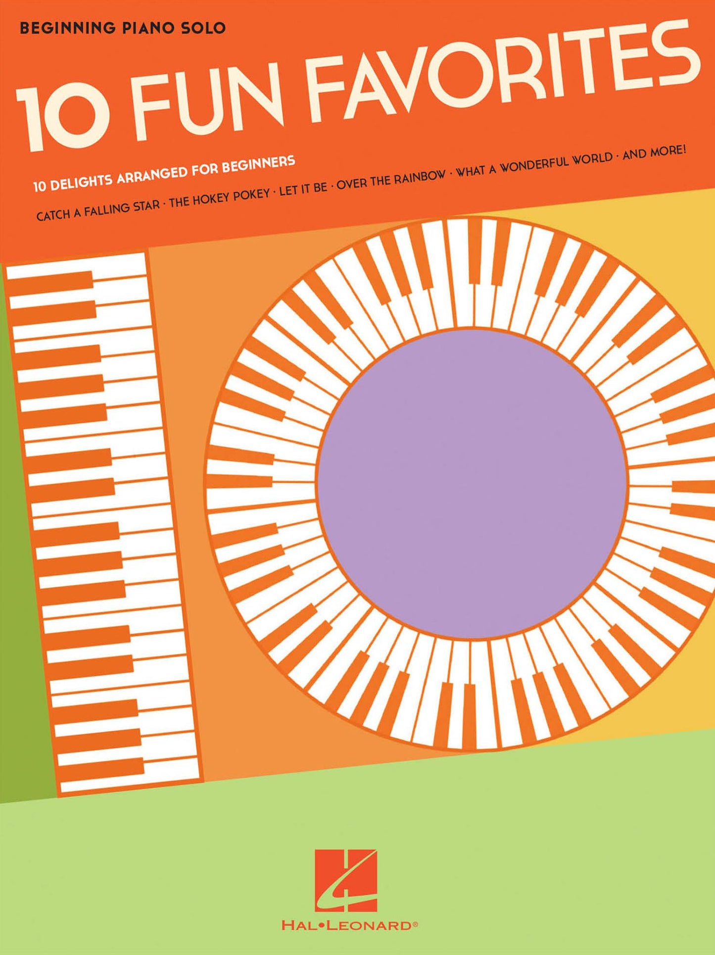 10 Fun Favorites Songbook - Beginning Piano Solos