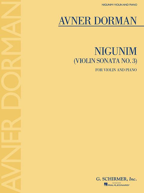 Nigunim (Violin Sonata No. 3): for Violin and Piano