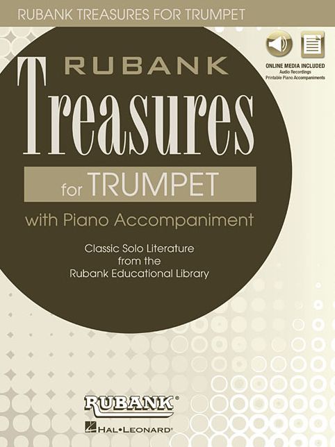 Rubank Treasures for Trumpet: Book with Online Audio (stream or download)