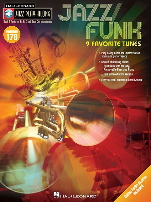 Jazz/Funk: Jazz Play-Along Volume 178