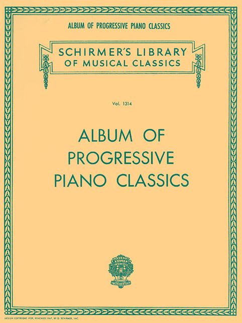 Album of Progressive Piano Classics: Piano Solo