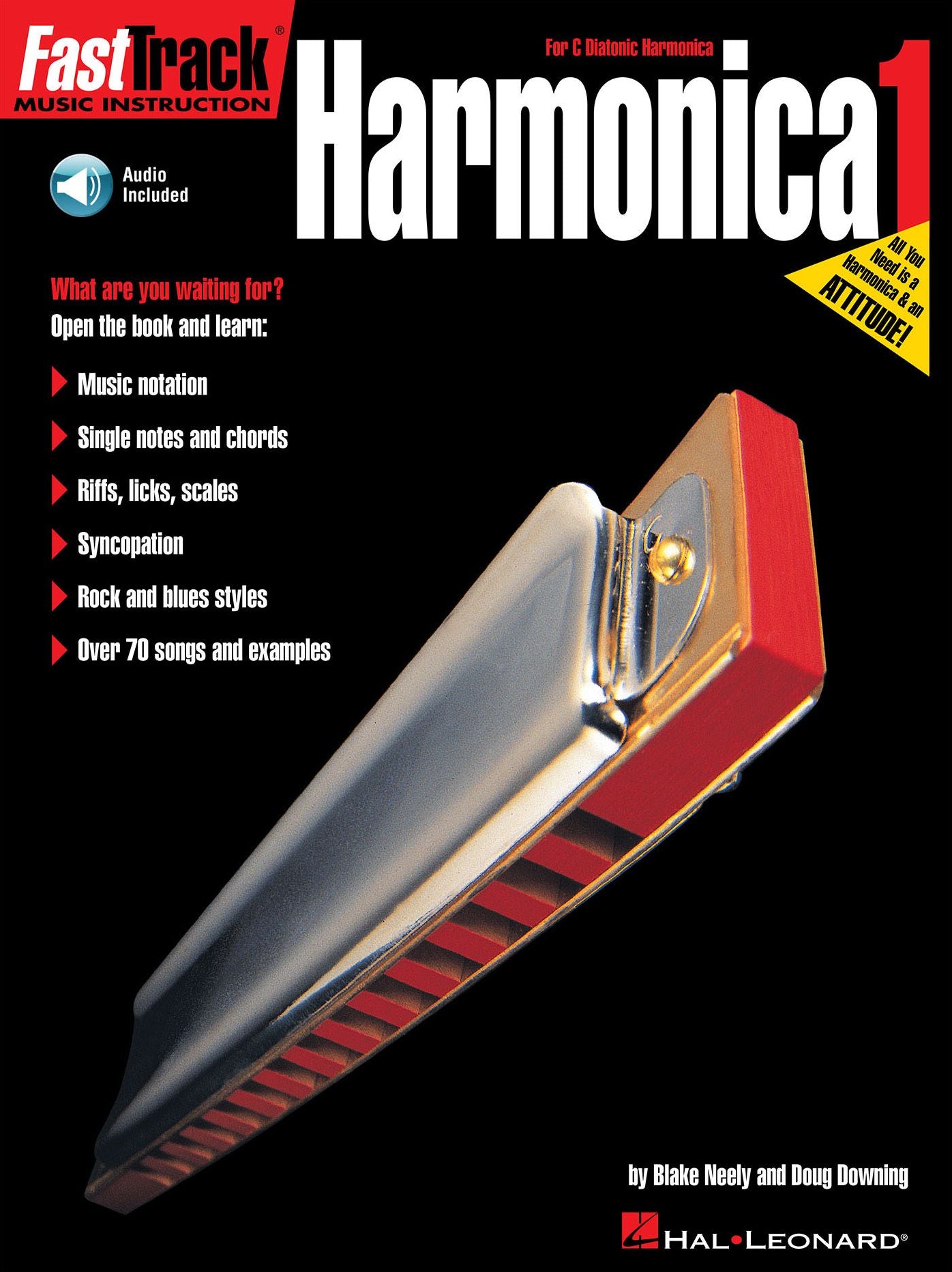 FastTrack Harmonica Method - Book 1: for Diatonic Harmonica