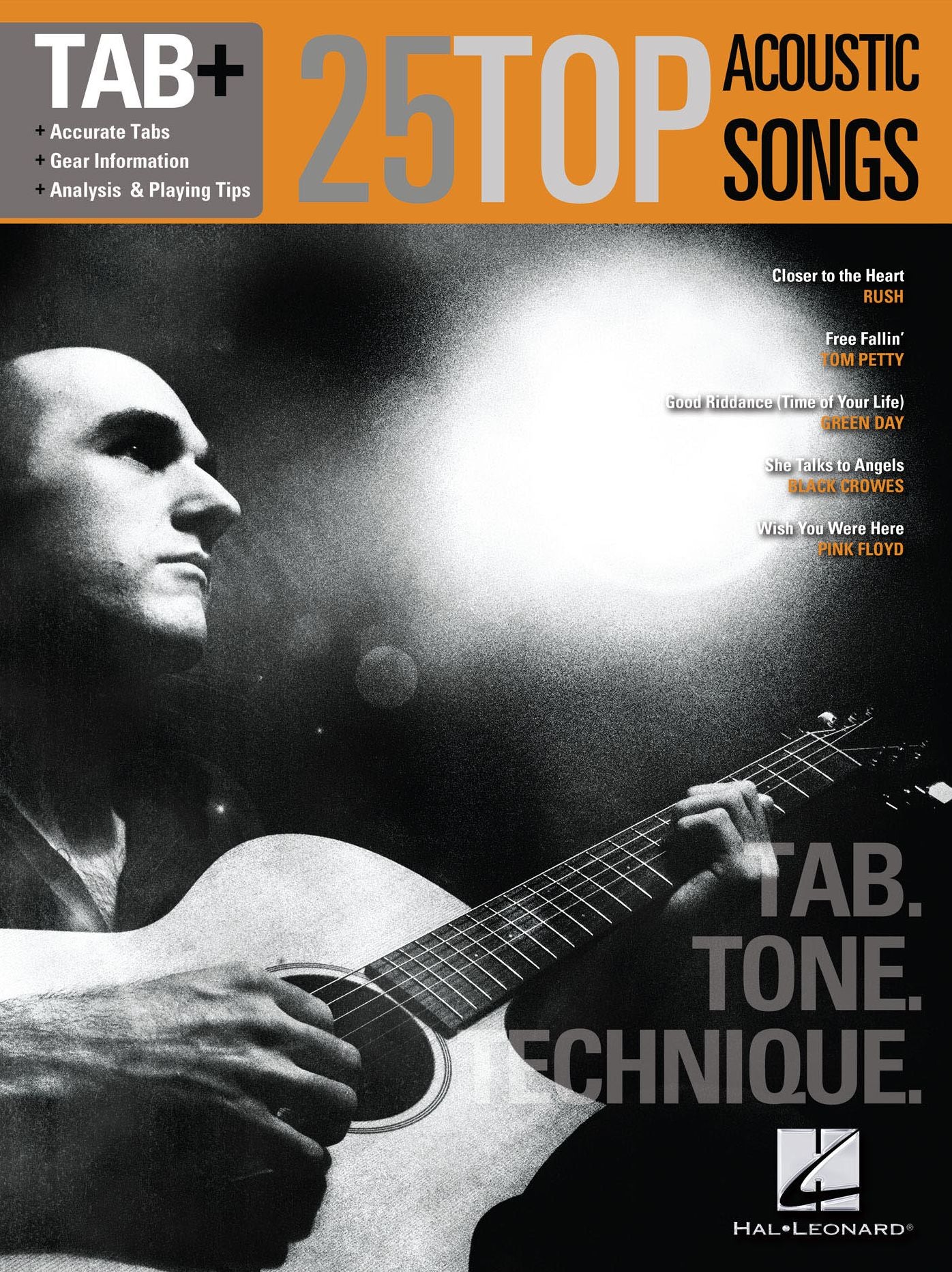 25 Top Acoustic Songs - Tab. Tone. Technique.: Tab+ Series
