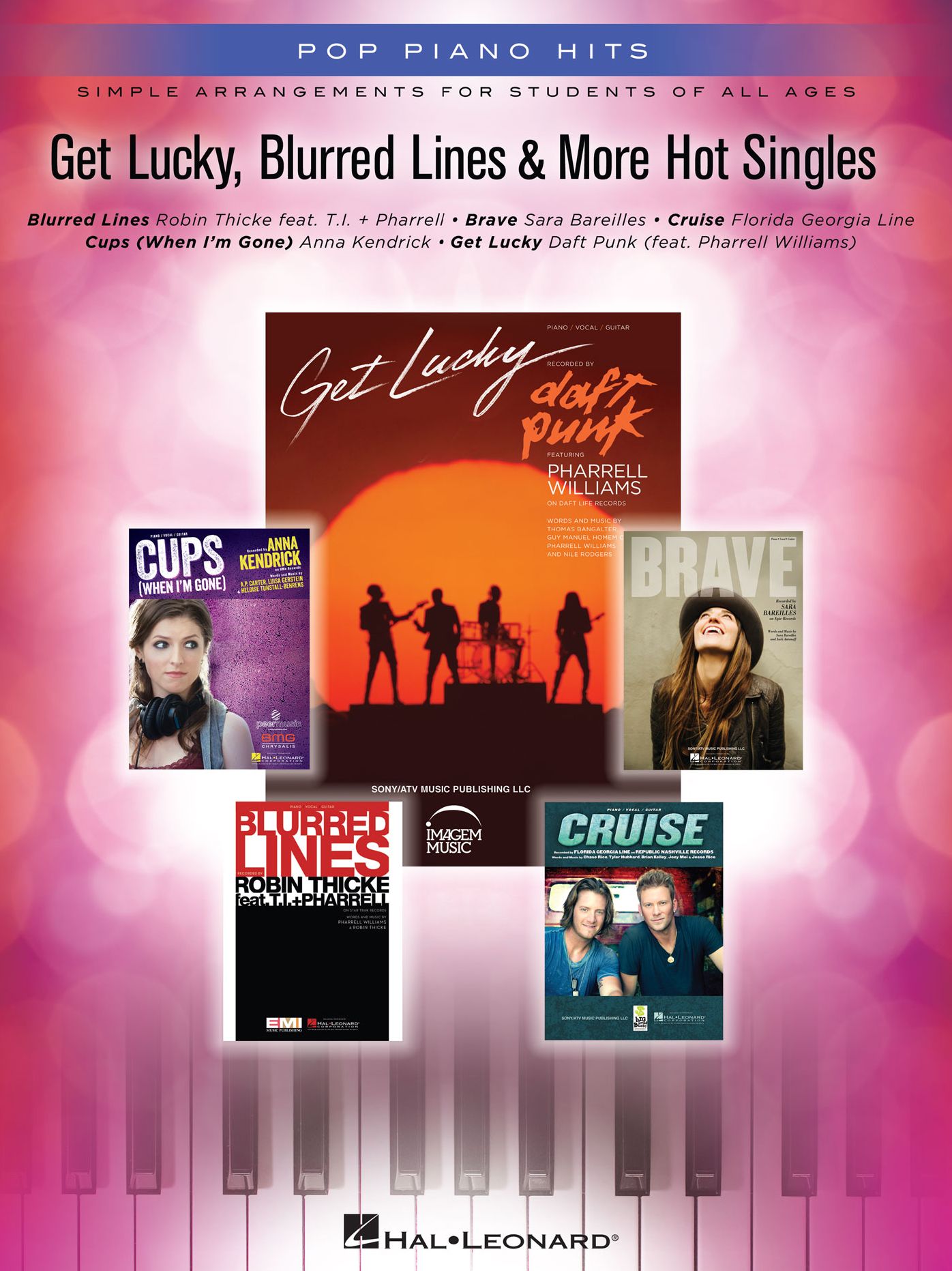 Get Lucky, Blurred Lines & More Hot Singles Songbook