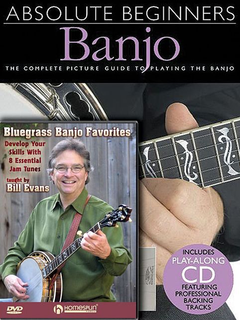 Bill Evans Banjo Pack: Includes Absolute Beginners - Banjo (Book/CD Pack) and Bluegrass Banjo Favorites (DVD)