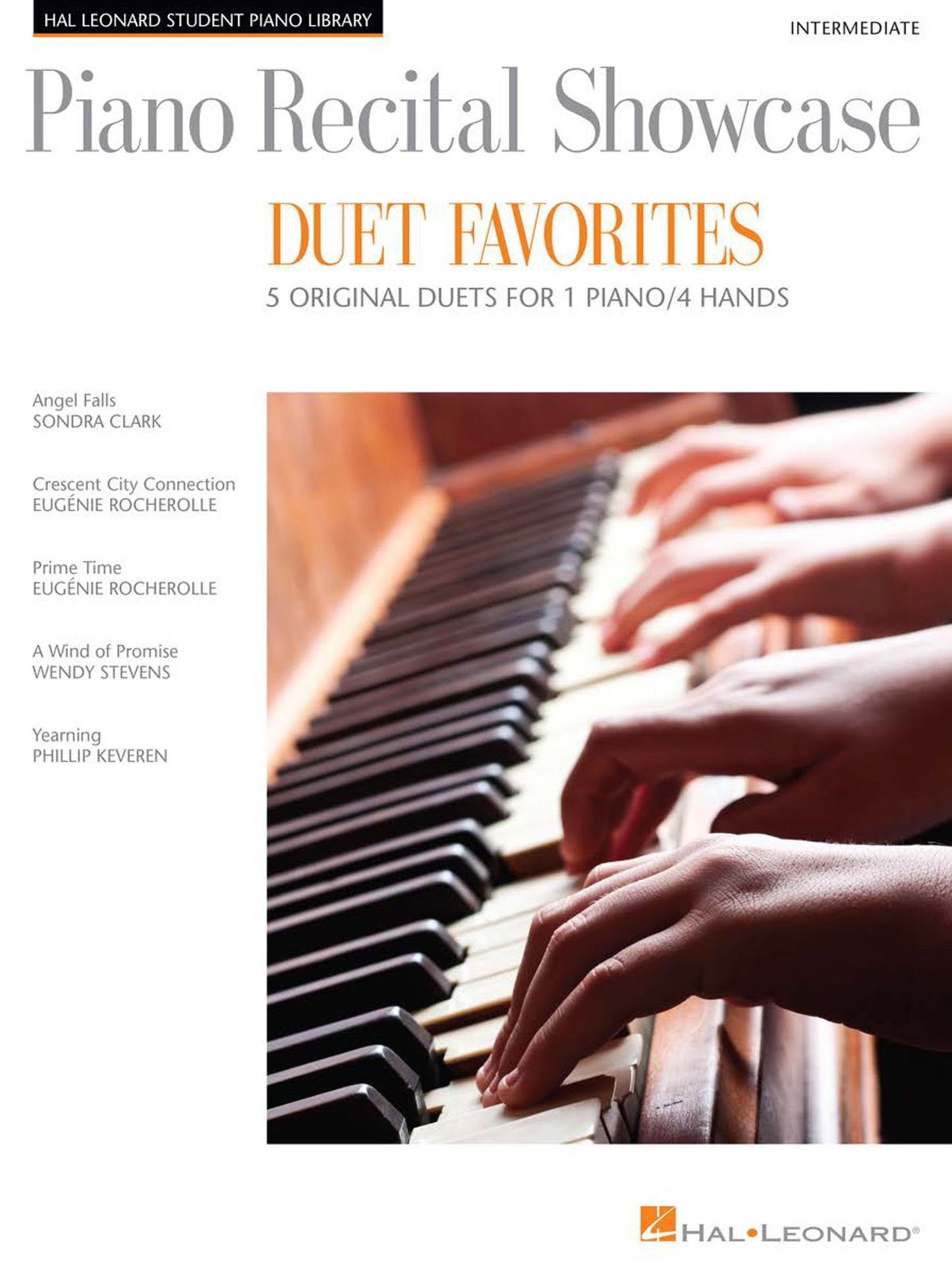 Piano Recital Showcase - Duet Favorites: 5 Original Duets For 1 Piano/4 Hands