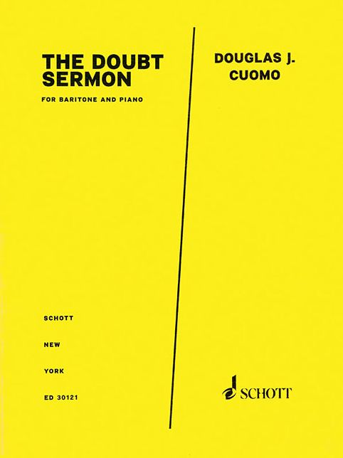 The Doubt Sermon from Doubt: Baritone and Piano