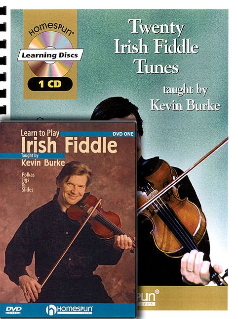 Irish Fiddle Bundle Pack: Includes 20 Irish Fiddle Tunes (Book/CD) and Learn to Play Irish Fiddle (DVD)