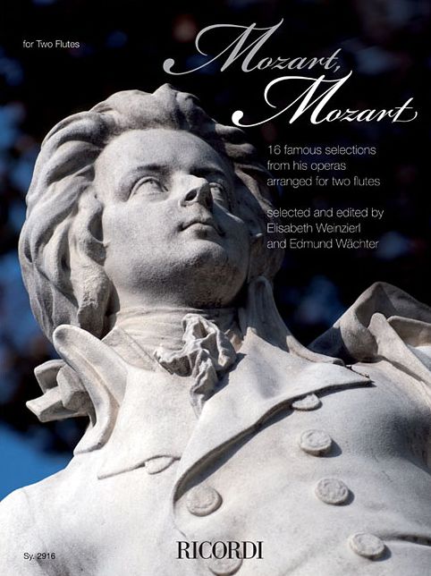 Mozart, Mozart: 16 Selections from the Operas in Historic Arrangements for 2 Flutes