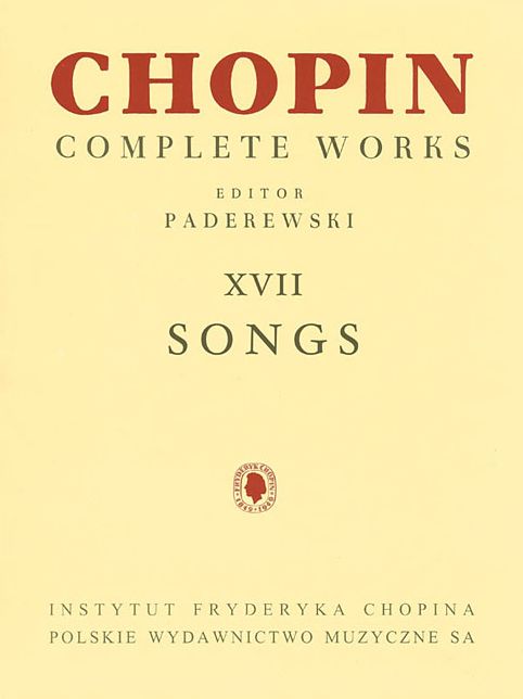 Songs: Chopin Complete Works Vol. XVII