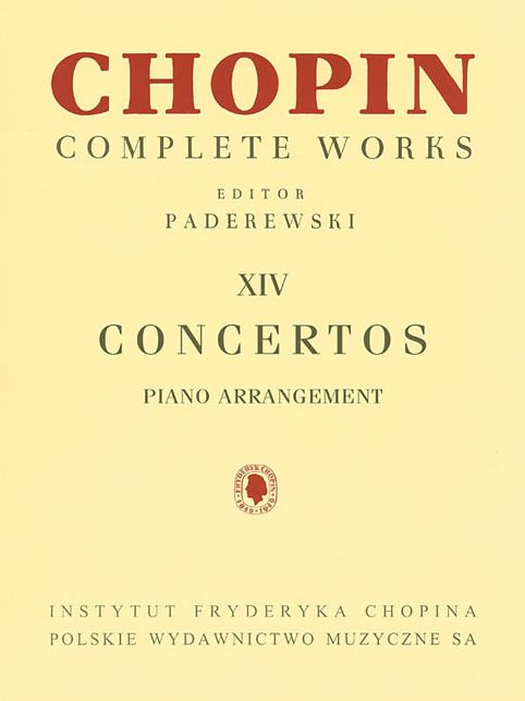 Concertos: Piano Reduction for Two Pianos Chopin Complete Works Vol. XIV