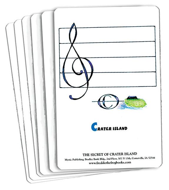 Freddie the Frog and the Secret of Crater Island: Flash Card Set